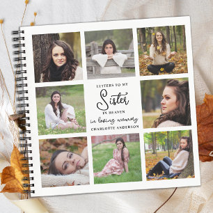 Briefe an den Himmel 8 Foto Collage Trauer riecht Notizblock