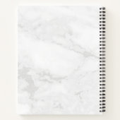 Briefe an den Himmel Gewohnte 5 Foto Collage Traue Notizblock (Rückseite)