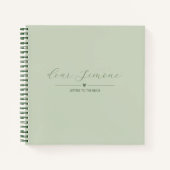 Briefe an die Braut | Gästebuch | Lichtbild Notizblock (Vorderseite)