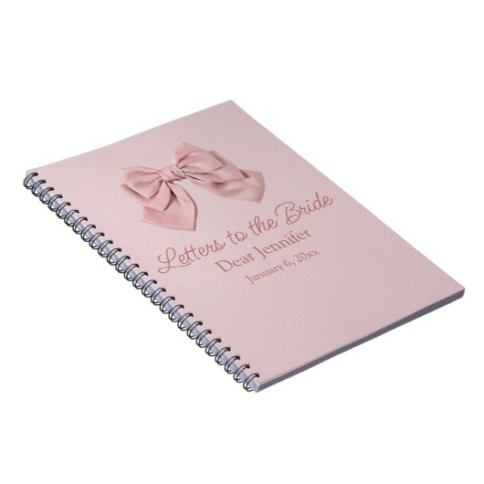 Briefe an die Braut, rosa Bug eleganter Sake Notizblock (Rechte Seite)