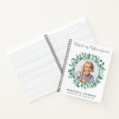 Briefe an die Mutter im Himmel Gewohntes Foto Trau Notizblock (Innenseite)