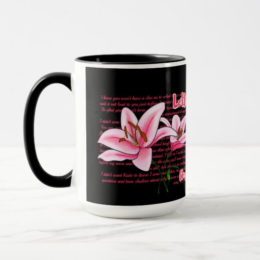 Briefe an Lily Book Tasse (Links)