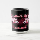 Briefe an Lily Book Tasse (Zentrum)