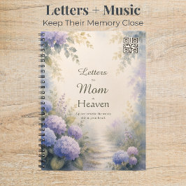 Briefe an Mama Gedenkbuch und benutzerdefinierter  Notizblock