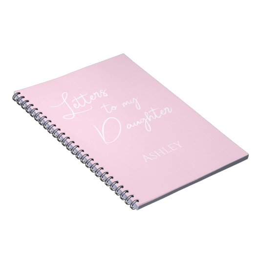 Briefe an mein Daughter-Notebook Notizblock (Rechte Seite)