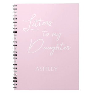 Briefe an mein Daughter-Notebook Notizblock