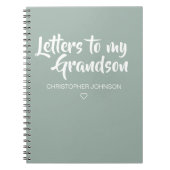 Briefe an mein Enkel Keepake Journal Notizblock (Vorderseite)