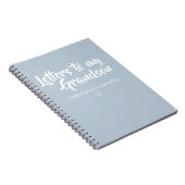 Briefe an mein Enkel Keepake Journal Notizblock (Rechte Seite)