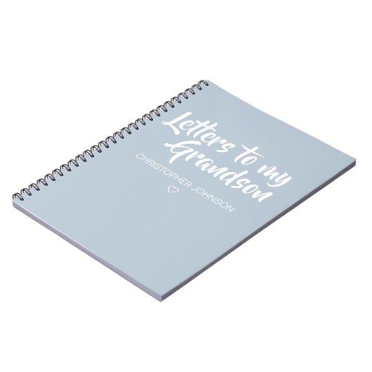 Briefe an mein Enkel Keepake Journal Notizblock (Linke Seite)