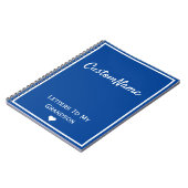 Briefe an mein Enkeljournal Notizblock (Linke Seite)