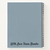 Briefe an mein Handschrift Notizblock (Rückseite)