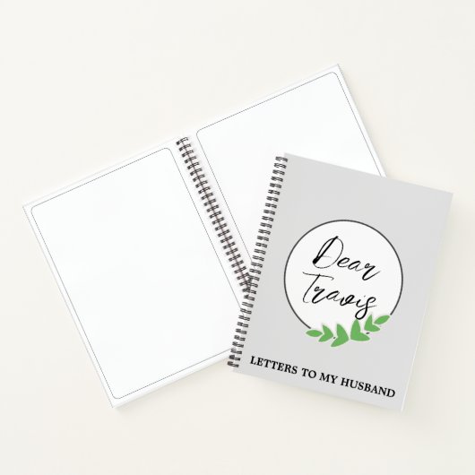 Briefe an mein Handschrift Notizblock (Innenseite)