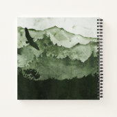 Briefe an mein Nephew-Gebirge Keepake Journal Notizblock (Rückseite)