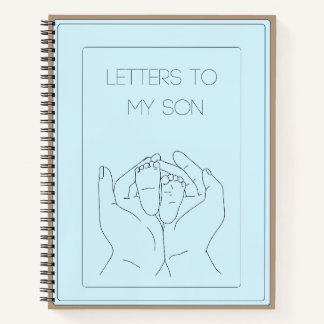 Briefe an mein Son Journal- Baby Book Notizblock