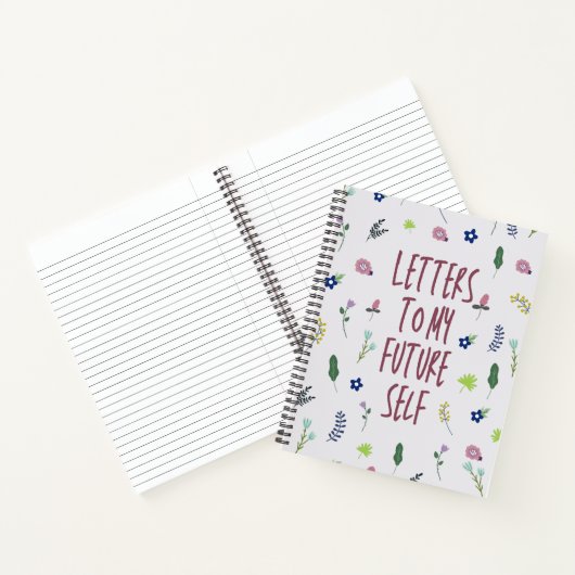 Briefe an mein zukünftiges Selbst für Teens-Notebo Notizblock (Innenseite)