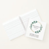 Briefe an meine Enkelin Eucalyptus Gold Foil Notizblock (Innenseite)