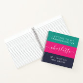 Briefe an meine Enkelin, während ich sehe, wie du Notizblock (Innenseite)