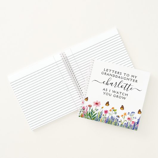 Briefe an meine Enkelin, während ich sehe, wie du Notizblock (Innenseite)