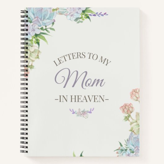 Briefe an meine Mama im HimmelsNotebook Notizblock (Vorderseite)