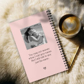 Briefe an meine Mutter Trauertagebuch in Rosa Notizblock