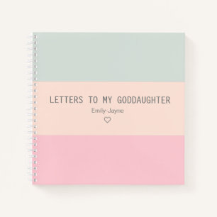 Briefe an meine Patentochter - Erinnerungsjournal Notizblock