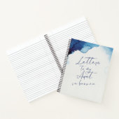 Briefe an meine Tante im HimmelsNotebook Notizblock (Innenseite)