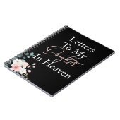 Briefe an meine Tochter im Heaven Noir-Notebook Notizblock (Linke Seite)