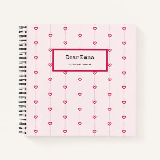 Briefe an meine Tochter | Niedlicher Keepake-Memor Notizblock