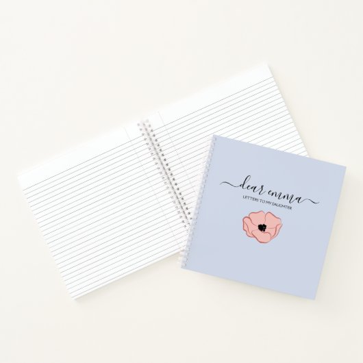Briefe an meine Tochter | Niedlicher Tastspeicher Notizblock (Innenseite)