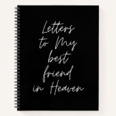 Briefe an meinen besten Freund im Paradies-Noteboo Notizblock (Vorderseite)