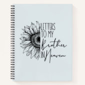 Briefe an meinen Bruder im HimmelsNotebook Notizblock (Vorderseite)