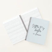 Briefe an meinen Bruder im HimmelsNotebook Notizblock (Innenseite)