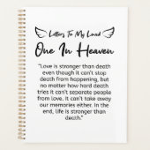 Briefe an meinen Liebsten im Himmel  Planer (Vorderseite)