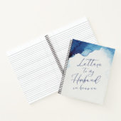 Briefe an meinen Mann im Himmel-Notebook Notizblock (Innenseite)