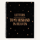 Briefe an meinen Mann im Himmel-Notebook Notizblock (Vorderseite)