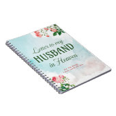 Briefe an meinen Mann im Himmel Notizblock (Rechte Seite)