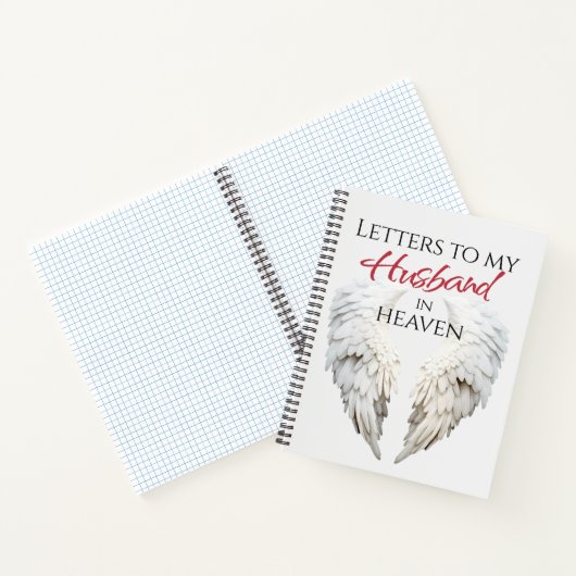 Briefe an meinen Mann im HimmelsNotebook Notizblock (Innenseite)
