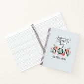 Briefe an meinen Sohn im Himmel Traummer-Notebook Notizblock (Innenseite)