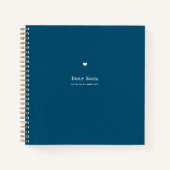 Briefe an meinen Sohn | Memory Blue behalten Notizblock (Vorderseite)