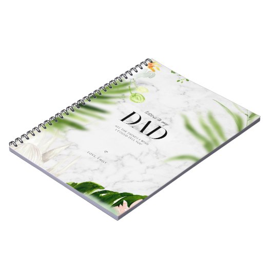 Briefe an meinen Vater im Himmel | Memorial Journa Notizblock (Linke Seite)