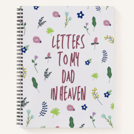 Briefe an meinen Vater im HimmelsNotebook Notizblock
