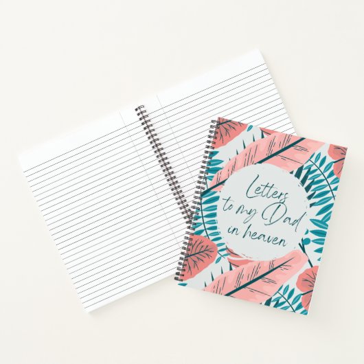 Briefe an meinen Vater im HimmelsNotebook Notizblock (Innenseite)