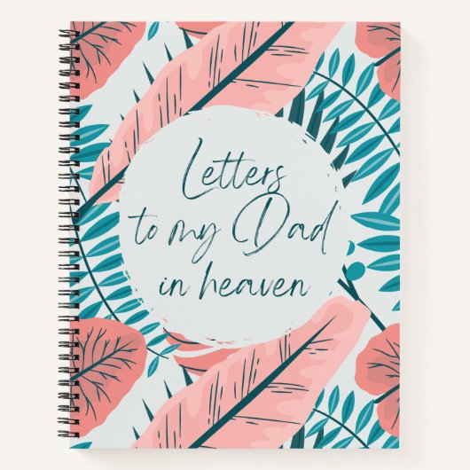 Briefe an meinen Vater im HimmelsNotebook Notizblock (Vorderseite)