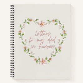 Briefe an meinen Vater im HimmelsNotebook Notizblock