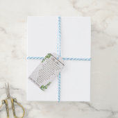 Briefe an meinen zukünftigen Ehemann Geschenkanhänger (Mit Garn)