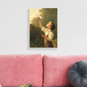 Briefe aus dem Himmel Leinwanddruck (Insitu (Wohnzimmer))