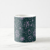 Briefe, Engel, Schneeflocken, Geschenke, Herzen &  Kaffeetasse (Mittel)