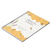 Briefe von Honigbienen an mein Babybuch Notizblock (Linke Seite)