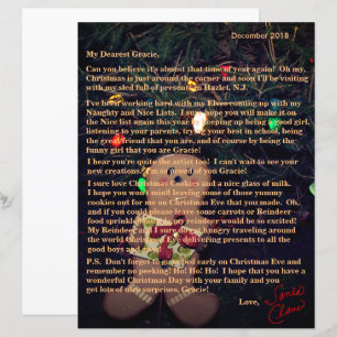 Briefe von Santa Gingerbread Man