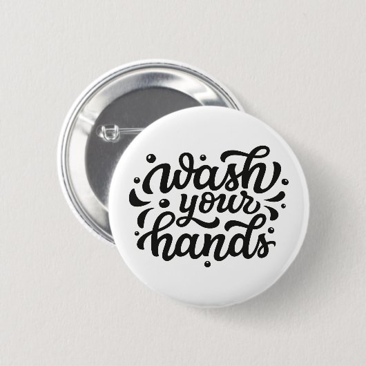 Briefe waschen button (Vorne & Hinten)